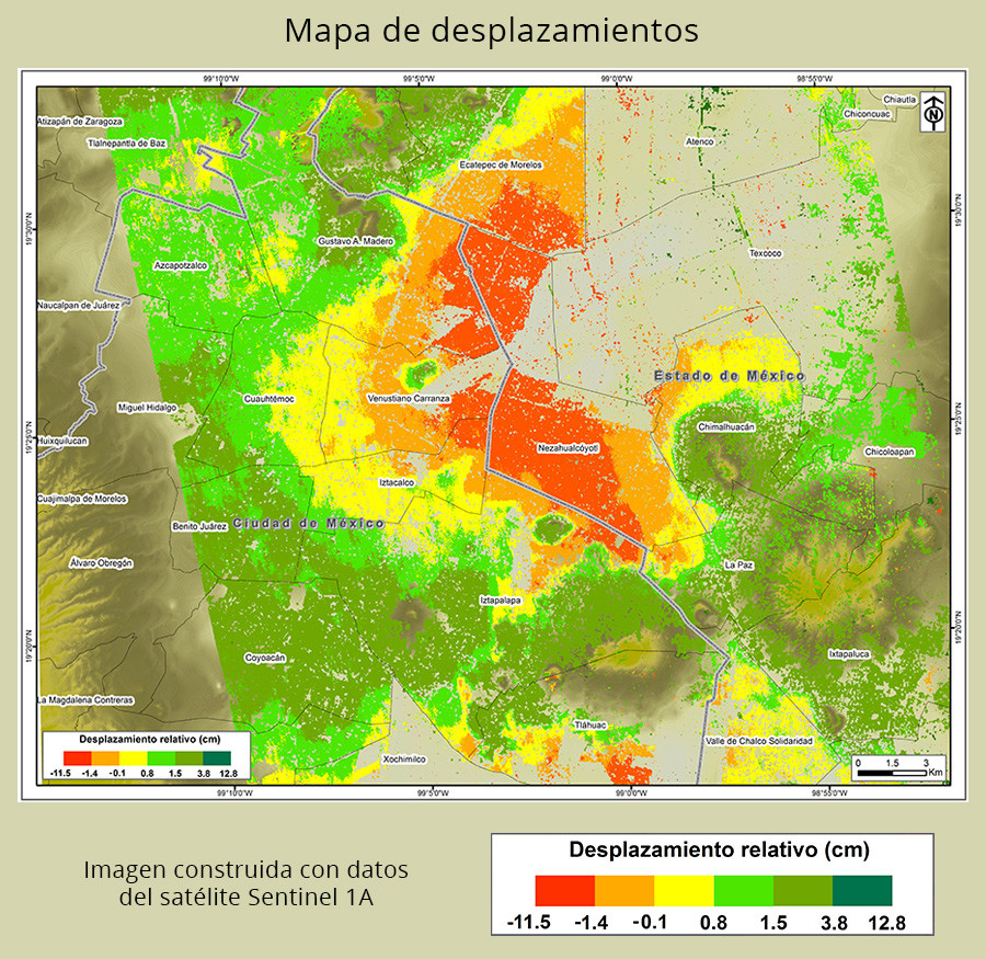 La Ciudad de México se hundió 25 centímetros después del sismo del 19 de septiembre